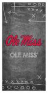 Mississippi Rebels 6" x 12" Chalk Playbook Sign