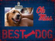 Mississippi Rebels Best Dog Clip Frame