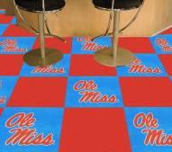 Mississippi Rebels Carpet Tiles