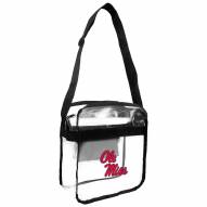 Mississippi Rebels Clear Crossbody Carry-All Bag