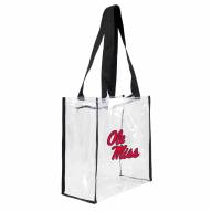 Mississippi Rebels Clear Square Stadium Tote