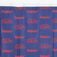 Mississippi Rebels Shower Curtain