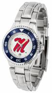 Mississippi Rebels Competitor Steel Women's Watch
