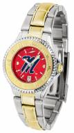 Mississippi Rebels Competitor Two-Tone AnoChrome Women's Watch