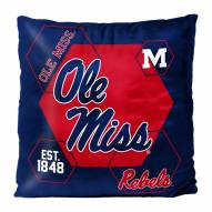 Mississippi Rebels Connector Double Sided Velvet Pillow