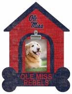 Mississippi Rebels Dog Bone House Clip Frame