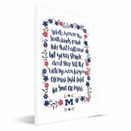 Mississippi Rebels Hand-Painted Song Canvas Print