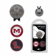 Mississippi Rebels Hat Clip & Marker Set