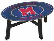 Mississippi Rebels Heritage Logo Coffee Table