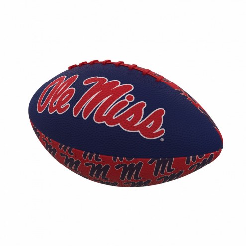 Mississippi Rebels Mini Rubber Football