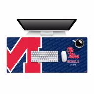 Mississippi Rebels Logo Series Desk Pad