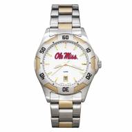 Mississippi Rebels Men's All-Pro Two-Tone Watch