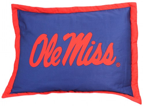 Mississippi Rebels Printed Pillow Sham