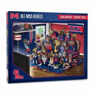Mississippi Rebels Purebred Fans "A Real Nailbiter" 500 Piece Puzzle
