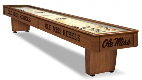 Mississippi Rebels Shuffleboard Table