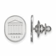 Mississippi Rebels Sterling Silver Crest Lapel Pin