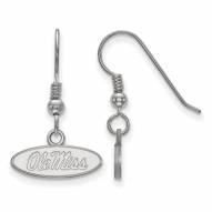 Mississippi Rebels Sterling Silver Extra Small Dangle Earrings