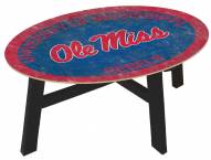 Mississippi Rebels Team Color Coffee Table