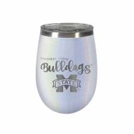 Mississippi State Bulldogs 10 oz. Opal Blush Wine Tumbler