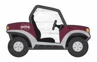 Mississippi State Bulldogs 12" ATV Cutout Sign