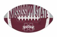 Mississippi State Bulldogs 12" Football Cutout Sign