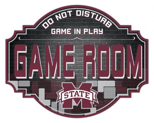 Mississippi State Bulldogs 12&quot; Game Room Tavern Sign