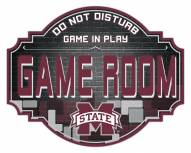 Mississippi State Bulldogs 12" Game Room Tavern Sign