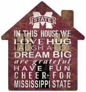 Mississippi State Bulldogs 12" House Sign