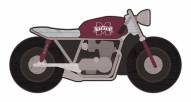 Mississippi State Bulldogs 12" Motorcycle Cutout Sign
