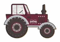 Mississippi State Bulldogs 12" Tractor Cutout Sign