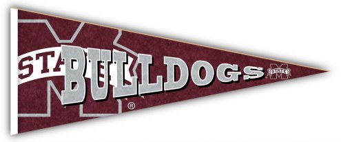Mississippi State Bulldogs 24&quot; Wood Pennant