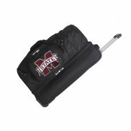 Mississippi State Bulldogs 27" Drop Bottom Wheeled Duffle Bag