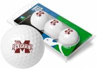 Mississippi State Bulldogs 3 Golf Ball Sleeve