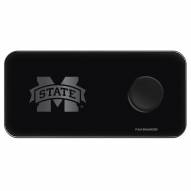 Mississippi State Bulldogs 3 in 1 Glass Wireless Charge Pad