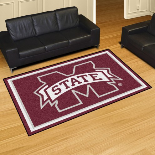 Mississippi State Bulldogs 4' x 6' Area Rug