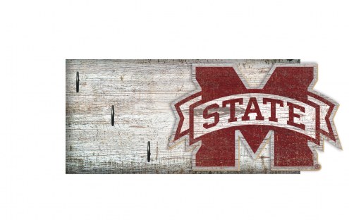 Mississippi State Bulldogs 6&quot; x 12&quot; Key Holder