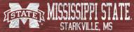 Mississippi State Bulldogs 6" x 24" Team Name Sign