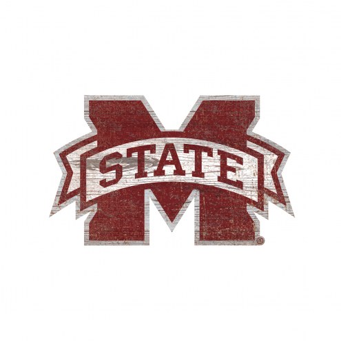 Mississippi State Bulldogs 8&quot; Team Logo Cutout Sign