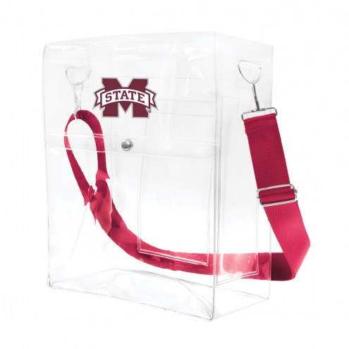 Mississippi State Bulldogs Clear Ticket Satchel