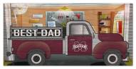 Mississippi State Bulldogs Best Dad Truck 6" x 12" Sign