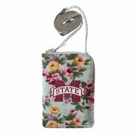 Mississippi State Bulldogs Canvas Floral Smart Purse