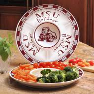 Mississippi State Bulldogs Ceramic Chip and Dip Serving Dish