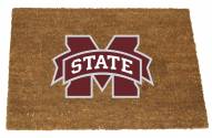 Mississippi State Bulldogs Colored Logo Door Mat
