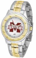 Mississippi State Bulldogs Competitor Two-Tone Men's Watch