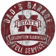 Mississippi State Bulldogs Dad's Garage Sign
