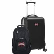 Mississippi State Bulldogs Deluxe 2-Piece Backpack & Carry-On Set