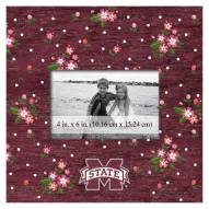 Mississippi State Bulldogs Floral 10" x 10" Picture Frame