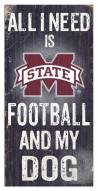 Mississippi State Bulldogs Football & My Dog Sign