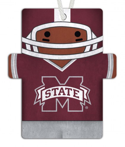 Mississippi State Bulldogs Football Player Ornament