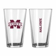 Mississippi State Bulldogs 16 oz. Gameday Pint Glass